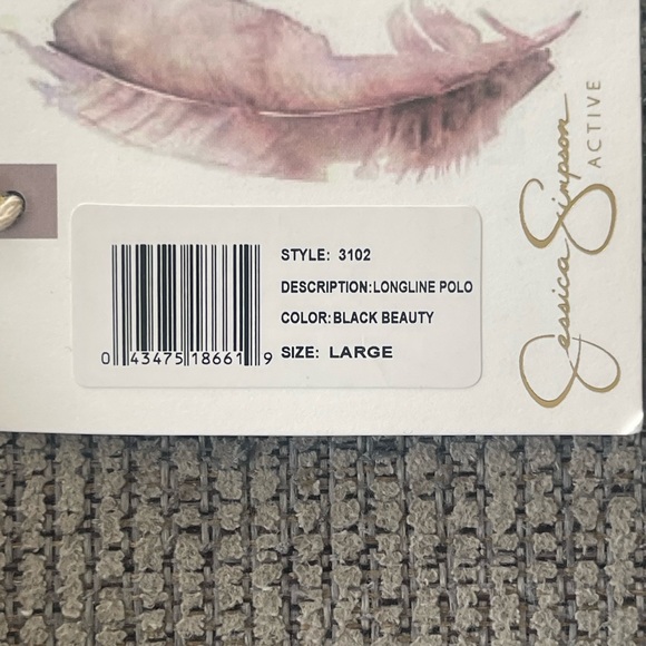 Jessica Simpson Halter Style Workout top NWT - Picture 9 of 12